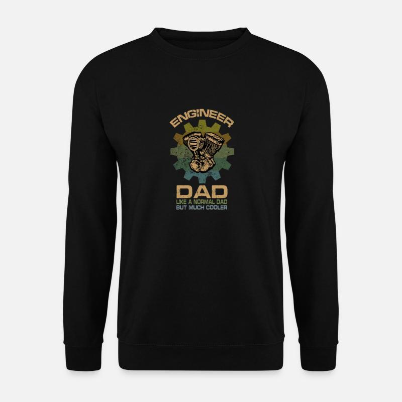 Engineer Dad - Unisex Sweatshirt - black