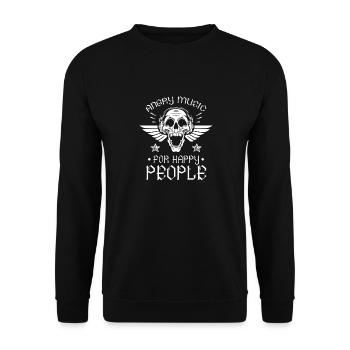 Musique métal - Sweat-shirt Unisexe - noir - Devant - Alina (178cm) & Michal (187cm)