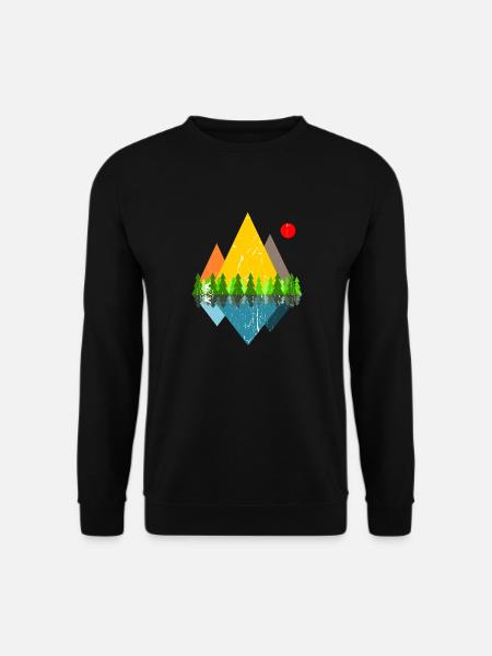 Ride Mountains - Unisex Sweatshirt - black