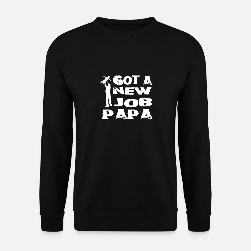 Elternzeit papa - Unisex Pullover - Schwarz