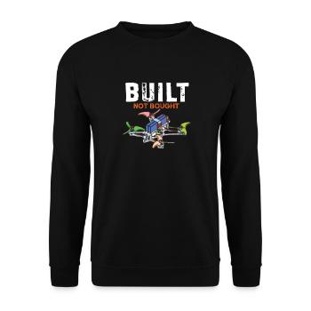 FPV Drone Pilot Freestyle & Racing Gift - Sweat-shirt Unisexe - noir - Devant - Alina (178cm) & Michal (187cm)