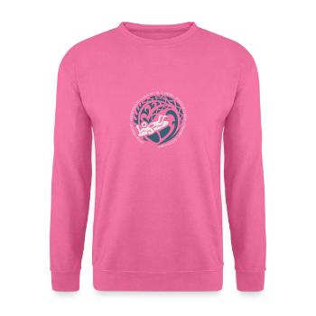 Chile Body Boarding Boogie Board Beach Ocean Fan - Unisex Pullover - Pink - Vorne
