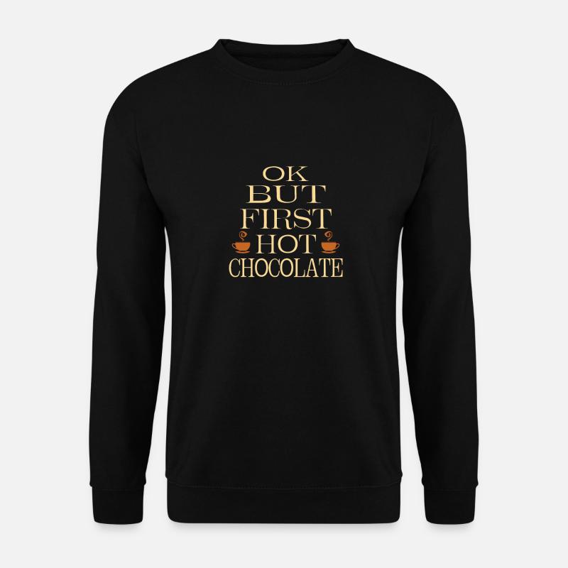 Chocolat chaud - Sweat-shirt Unisexe - noir