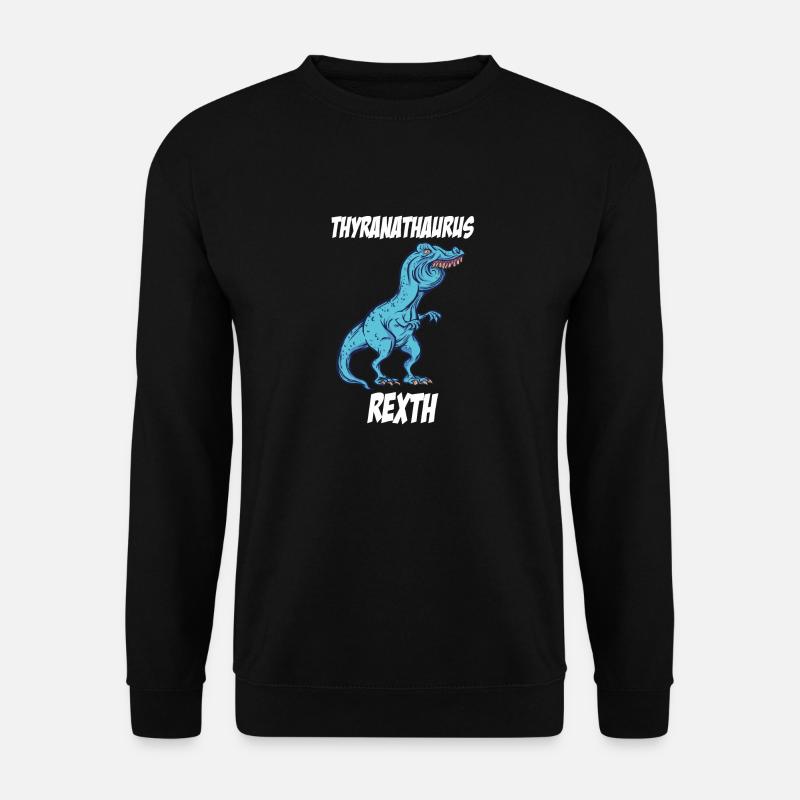 Überbiss lustiger meme TRex Tshirt Geschenk - Unisex Pullover - Schwarz