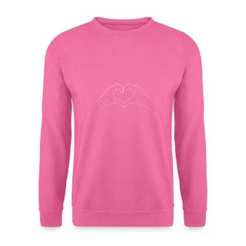 Heart - Unisex Sweatshirt - pink - Front