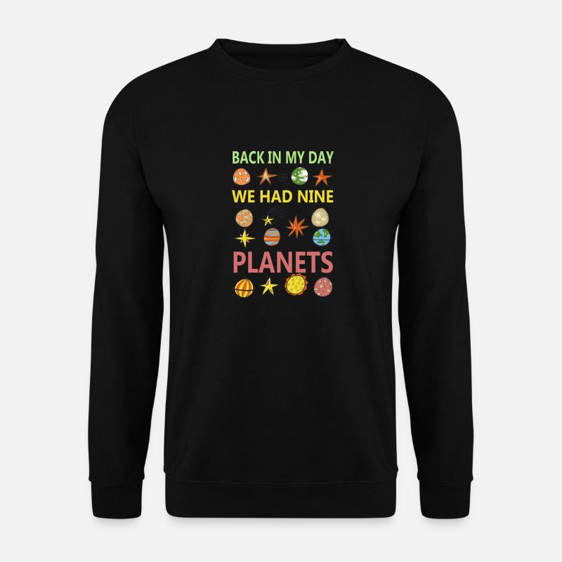 planets - Unisex Sweatshirt - black
