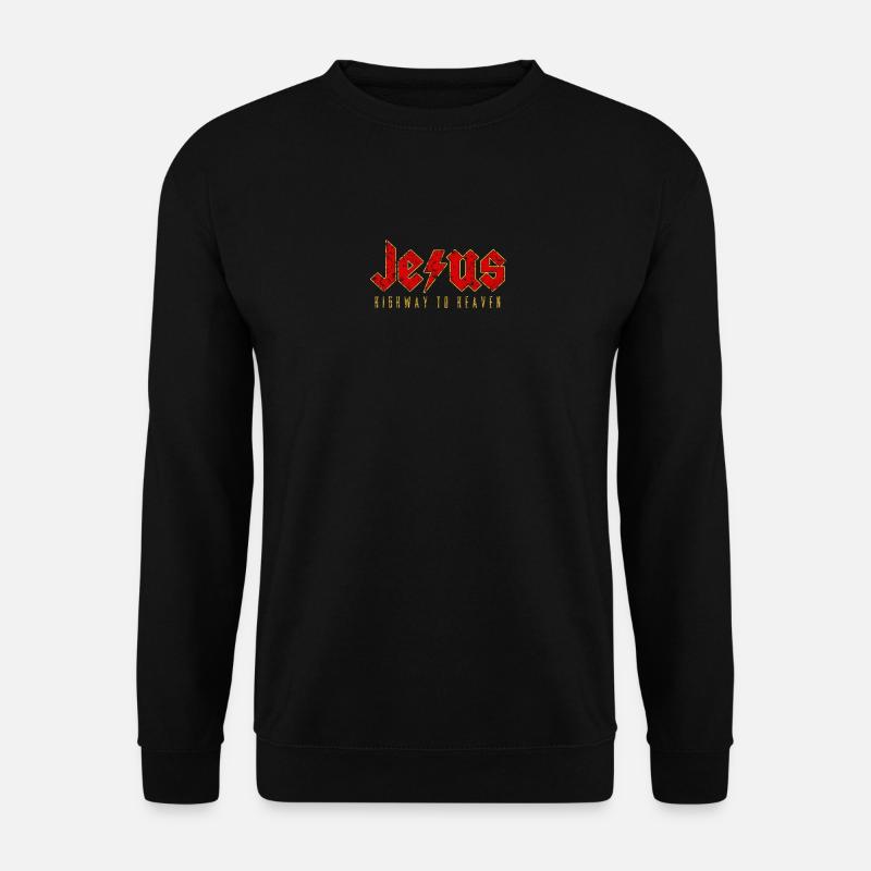 Jésus - Route vers le ciel - Sweat-shirt Unisexe - noir