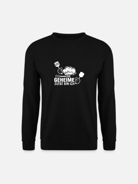 Koch die geheime Zutat - Unisex Pullover - Schwarz