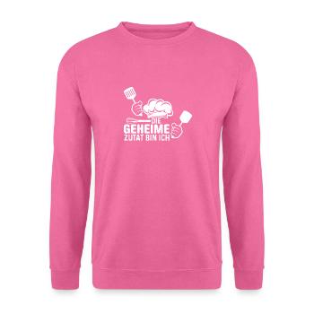 Koch die geheime Zutat - Unisex Pullover - Pink - Vorne