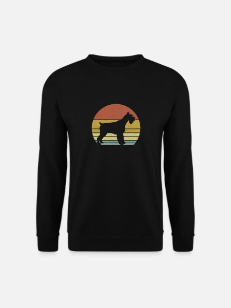 Schnauzer motif Dwarf Schnauzer Schnauzerhund - Unisex Sweatshirt - black