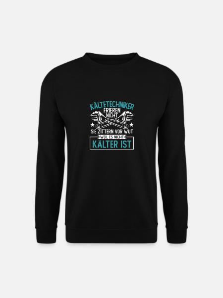 Kältetechniker Klimatechniker - Unisex Pullover - Schwarz