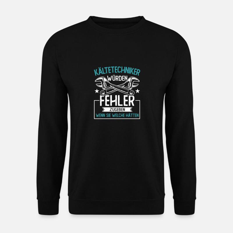 Kältetechniker Klimatechniker - Unisex Pullover - Schwarz