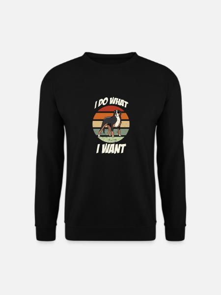cool Bernese Mountain Dog Tshirt for dog owner - Unisex Sweatshirt - black