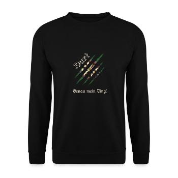 Fléchettes, fléchettes - Sweat-shirt Unisexe - noir - Devant - Alina (178cm) & Michal (187cm)