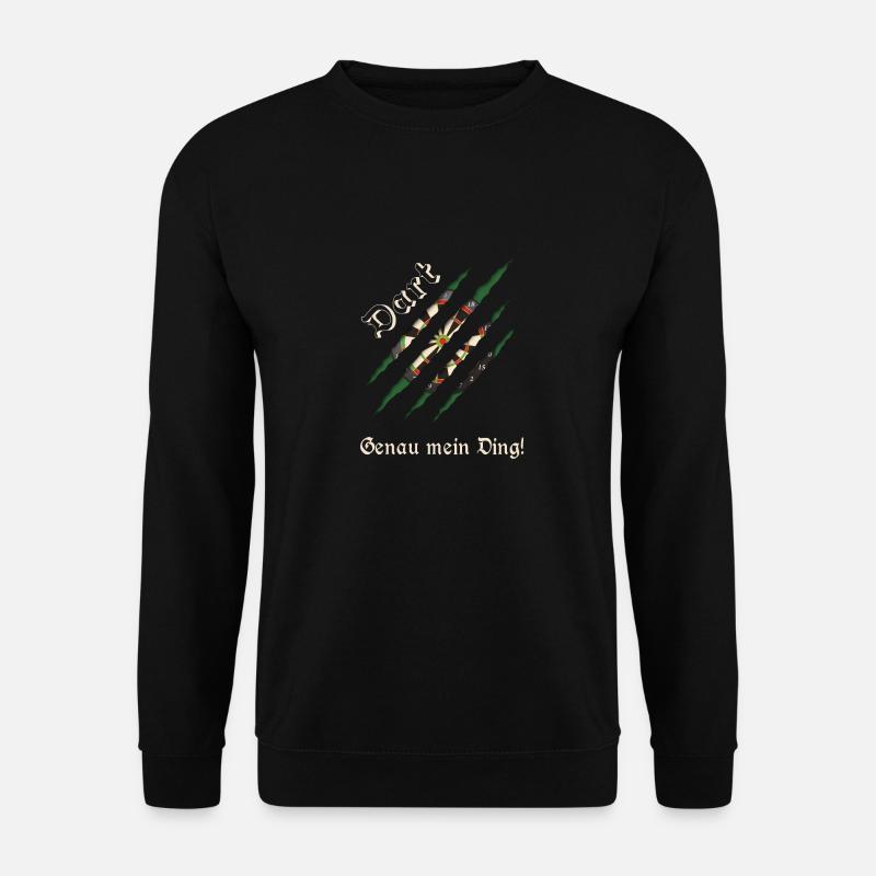 Dart, dartboard - Unisex Sweatshirt - black