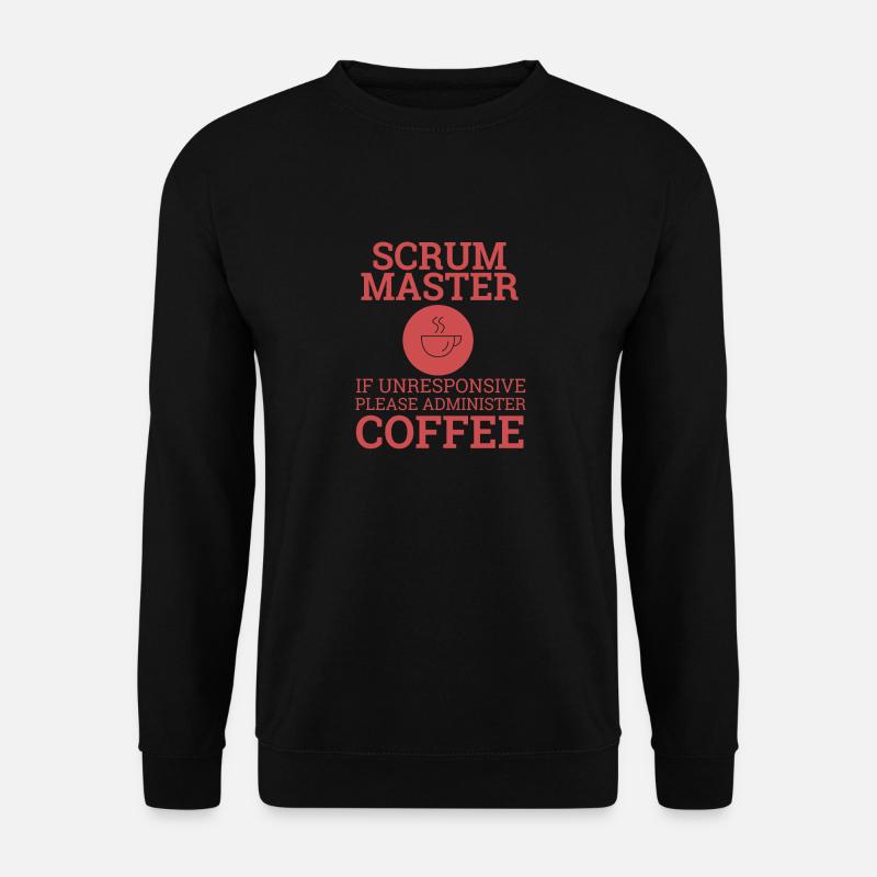 "Scrum Master" | Scrum Master - Unisex Sweatshirt - black