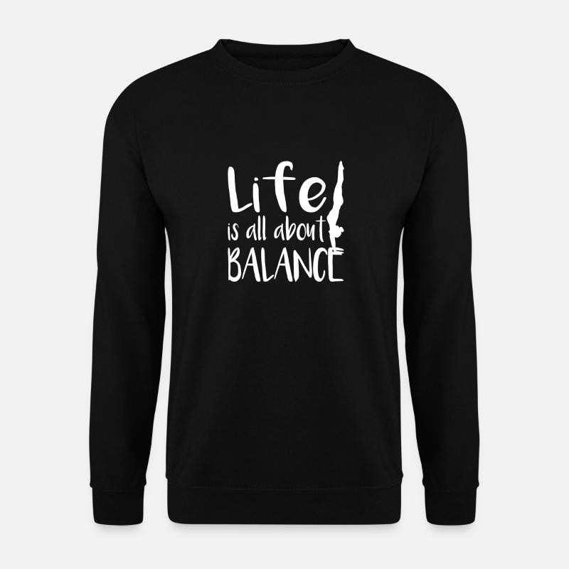 Stand de la main - Sweat-shirt Unisexe - noir