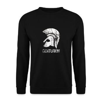 Centurion romain - Sweat-shirt Unisexe - noir - Devant - Alina (178cm) & Michal (187cm)