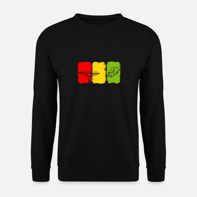 Guinea flag - Unisex Sweatshirt - black