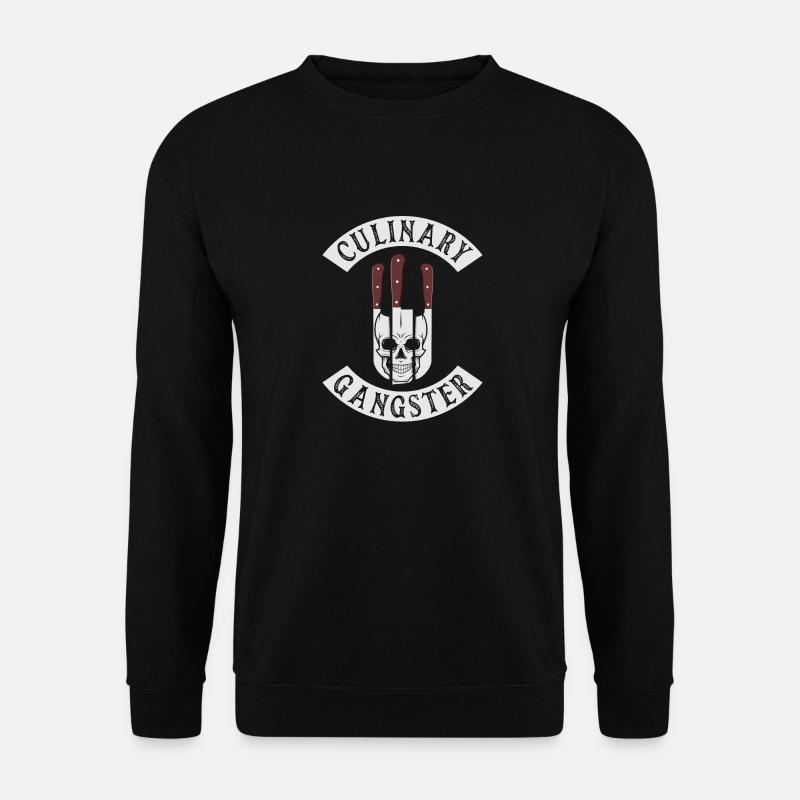 Culinary Gangster for Cooking Lovers and Chefs - Sweat-shirt Unisexe - noir