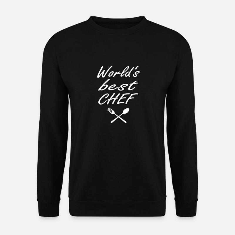 Meilleur chef du monde - Sweat-shirt Unisexe - noir