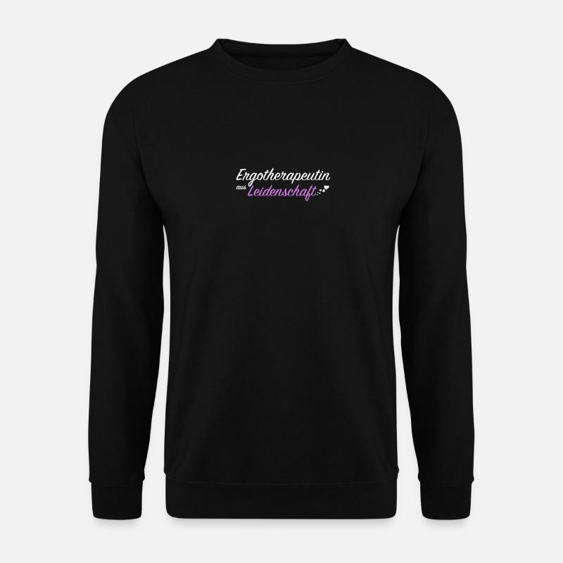 Ergotherapeutin Physiotherapeutin Geschenkidee - Unisex Pullover - Schwarz