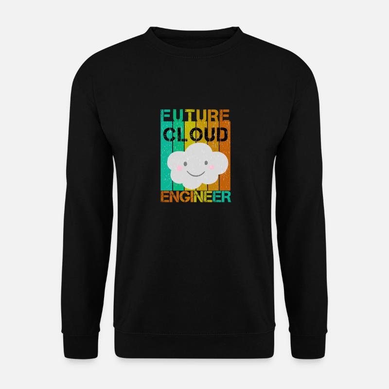 FUTURE CLOUD ENGINEER - Unisex Sweatshirt - black