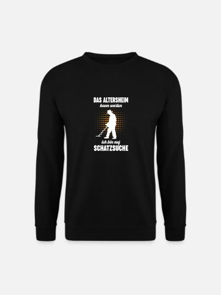 Sondler Sondeln Sondengänger Metalldetektor - Unisex Pullover - Schwarz