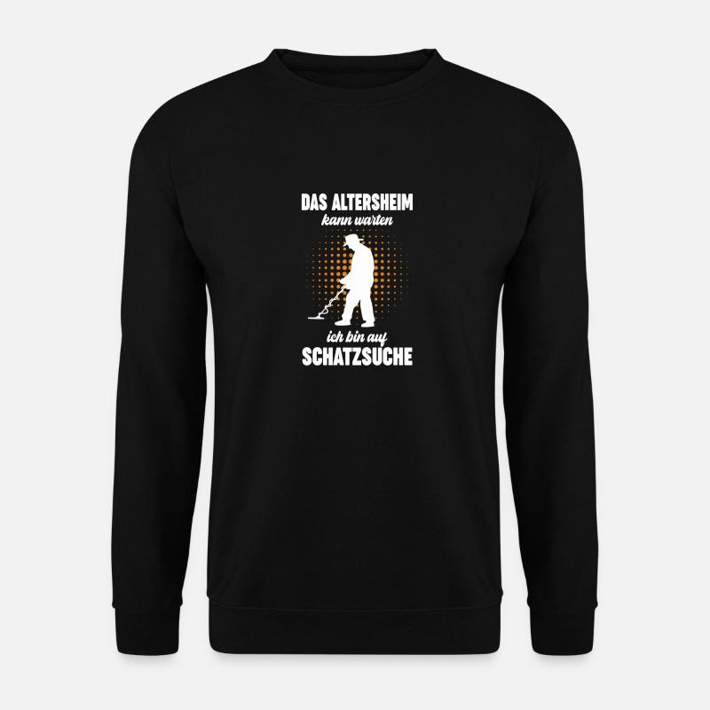 Sondler Sondeln Sondengänger Metalldetektor - Unisex Pullover - Schwarz