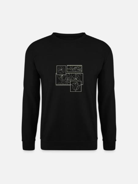 Black Roses Aesthetic Clothing Soft Grunge Clothes - Unisex Pullover - Schwarz