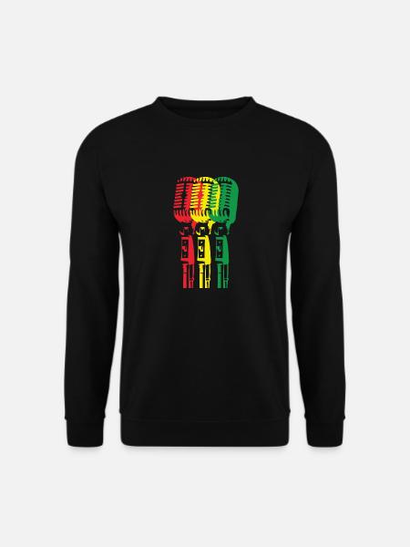 Mic et reggae - Sweat-shirt Unisexe - noir