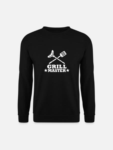 Grill Master - Grilling BBQ Steak Barbecue - Uniseks sweater - zwart