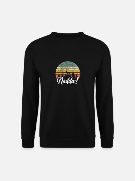 Nodda! Siegerland Siegen Wittgenstein Geschenk - Unisex Pullover - Schwarz