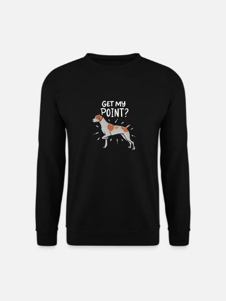 German Shorthaired Pointer Dog Quote "Gift - Unisex Sweatshirt - black