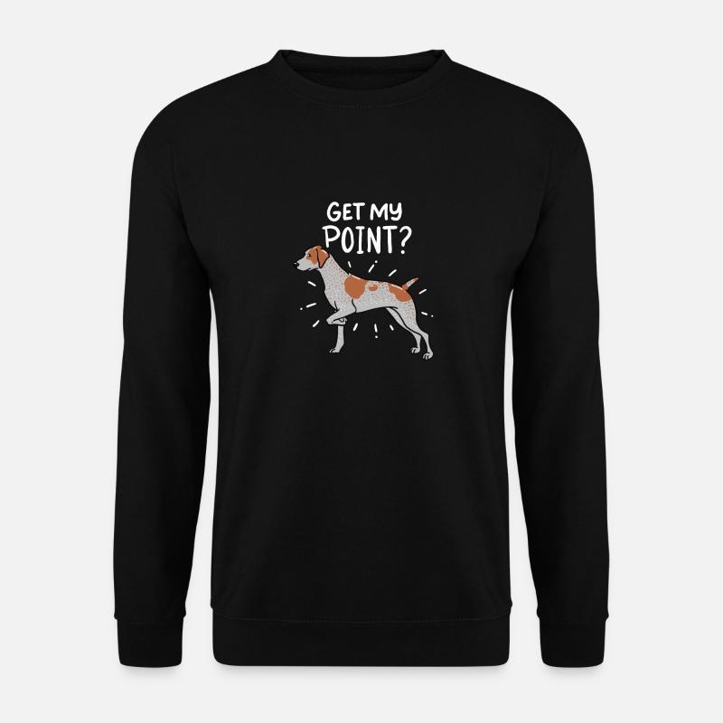 German Shorthaired Pointer Dog Quote "Gift - Unisex Sweatshirt - black
