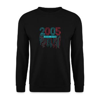 2005 Limited Edition - Unisex Pullover - Schwarz - Vorne - Alina (178cm) & Michal (187cm)
