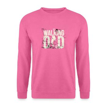 The Walking Dad's Zombie Zombie Gift - Unisex Sweatshirt - pink - Front
