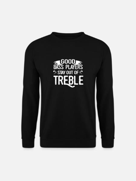 Bass Player Musician - Unisex Sweatshirt - black