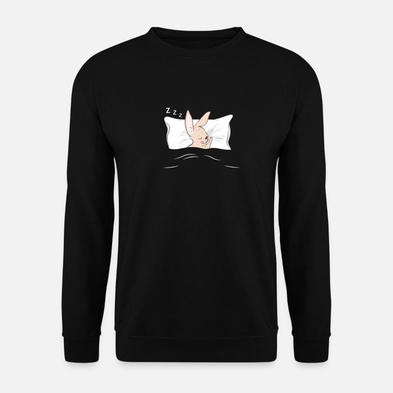 Pyjama pyjama lapin - Sweat-shirt Unisexe - noir