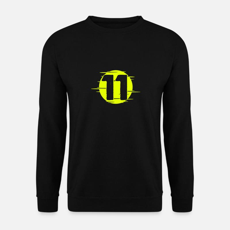 Kinder 11. Geburtstag Ich Bin 11 Jahre Jungen - Unisex Pullover - Schwarz