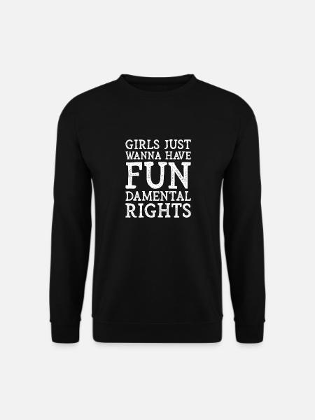 Cadeau de femmes fondamental rights femme feminist - Sweat-shirt Unisexe - noir
