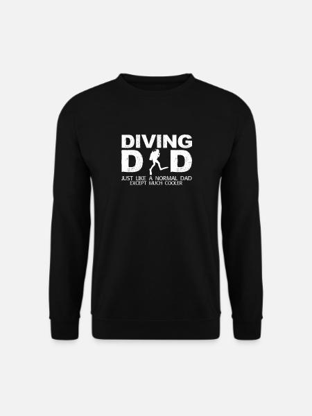 Papa Diver - Unisex Sweatshirt - black