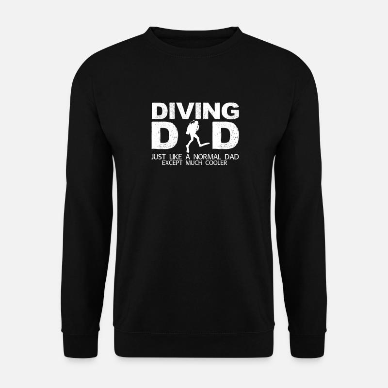 Papa Diver - Unisex Sweatshirt - black