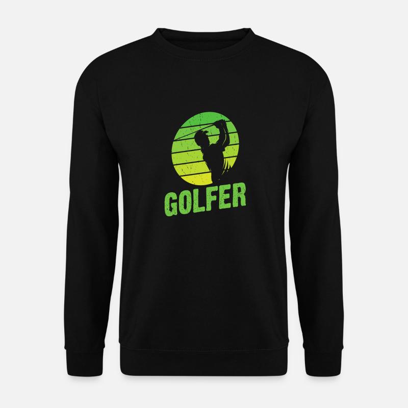 Golf Golfer Golf Course Gift - Unisex Sweatshirt - black