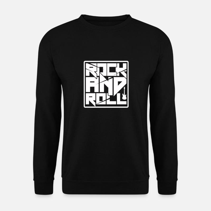 Rock 'n' Roll - Unisex Pullover - Schwarz