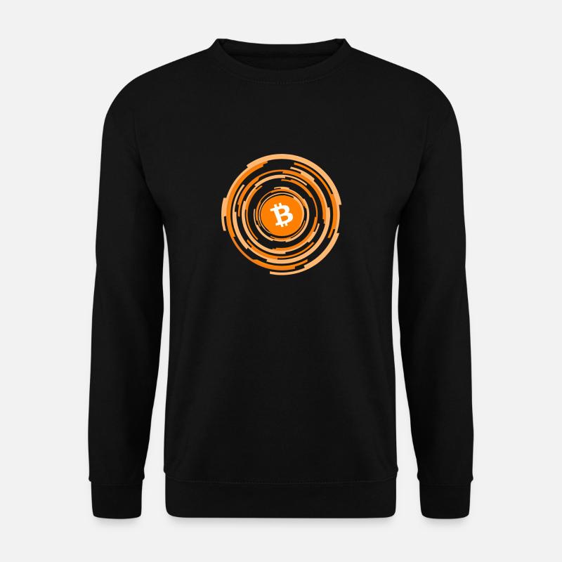 Bitcoin Kryptowährung - Unisex Pullover - Schwarz