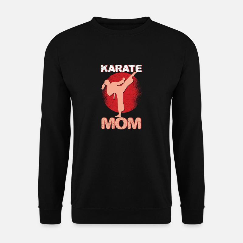 Karate Mama - Unisex Pullover - Schwarz