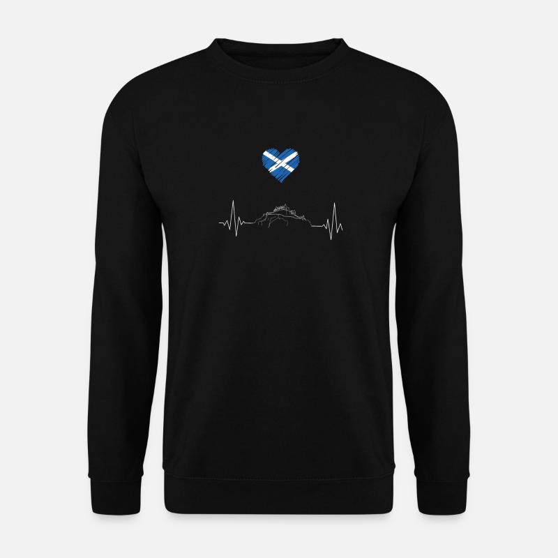 Schottland Liebe - Unisex Pullover - Schwarz