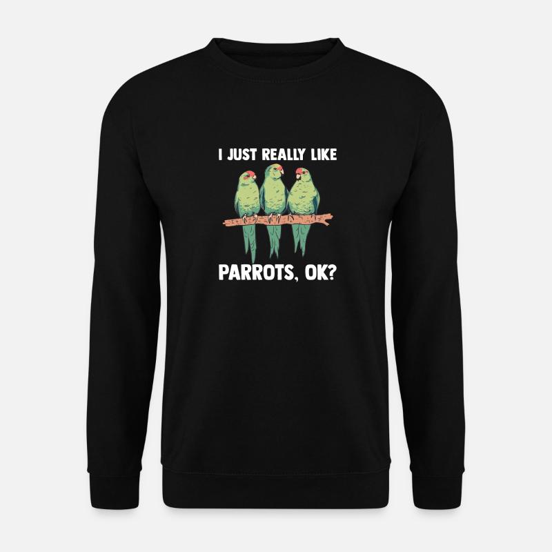 parrots - Unisex Sweatshirt - black