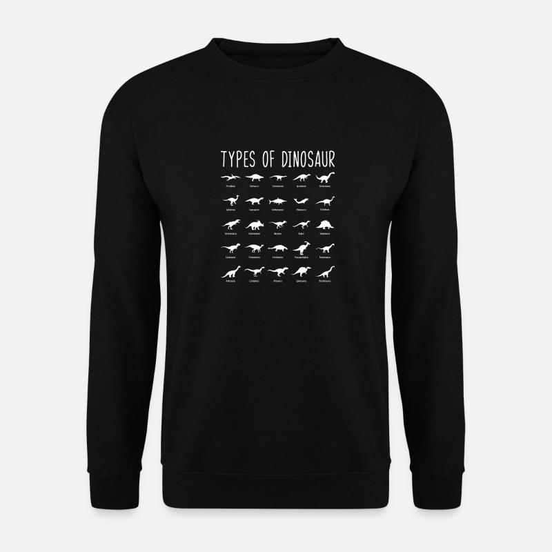 Dinosaurier - Unisex Pullover - Schwarz